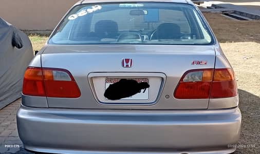 Honda civic sunroof 2000