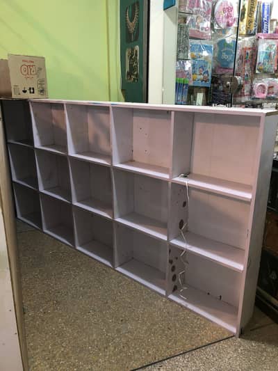 2 Shop Racks/Shelves  for Sell (4×8 feet)-Sultana foundation Islamabad