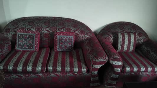 6 seater Sofa Set for sale with Dewan (optional)