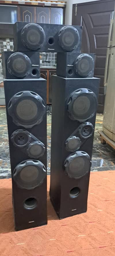 pioneer Tower speakers set 5.0