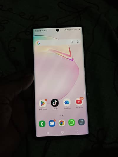 Note 10 Plus With box 12/256 Official PTA Approved Single Sim