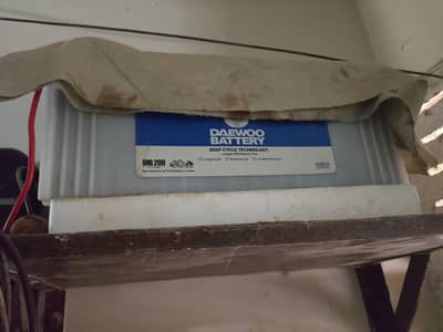 Daewoo battery  200 ampere