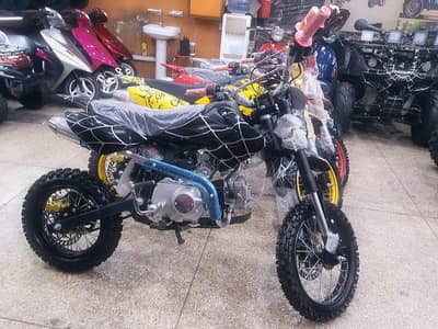 50cc Brand New dert bike atv delivery all Pakistan