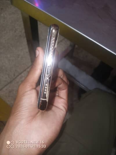 Iphone xsmax 64gb back crack touch change