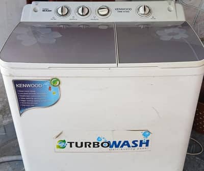 kenwood washing machine semi automatic perfact working