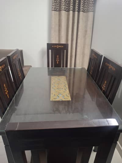 Dinning Table with 6 Chairs