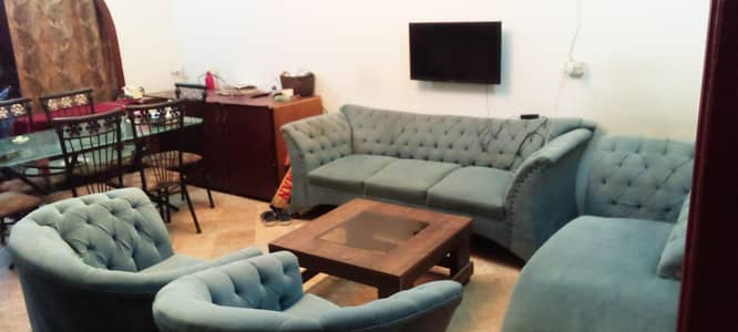 7 Seater Sofa Set with Cover & Cover Locks – Excellent Condition