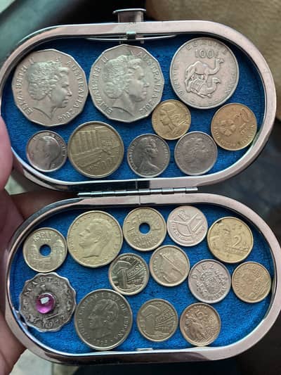 Vintage Royal Australia Spain and other countries collectible coins