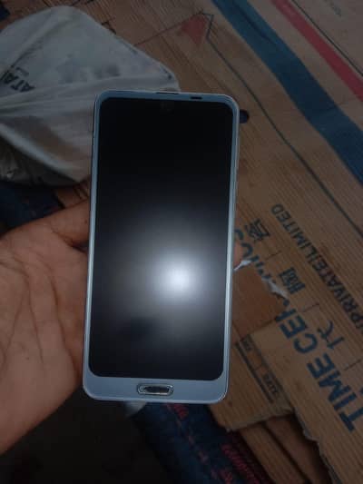 aquos 2 official pta all ok just back kreak h bki all ok koi issu ni