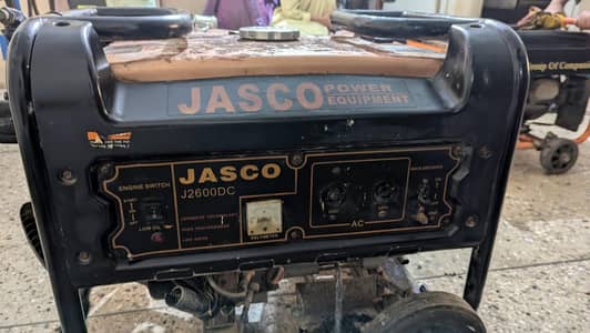 Used orginal Jasco 3 kva gen set very  low used