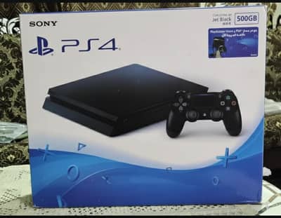 PS4 slim 500gb with box