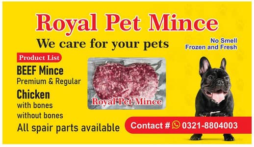 quality mince available  Beef chicken both