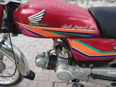 Honda CD70 model 2011 Rawalpindi number