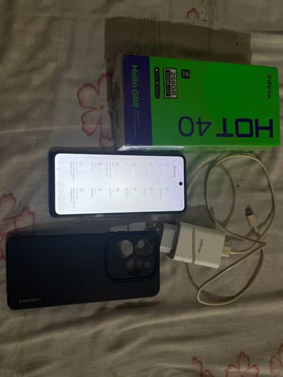 Infinix Hot 40 | Box + Charger | 9/10 | Read Description