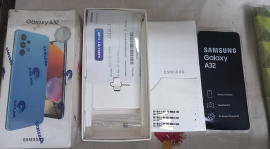 Samsung A32 with complete box