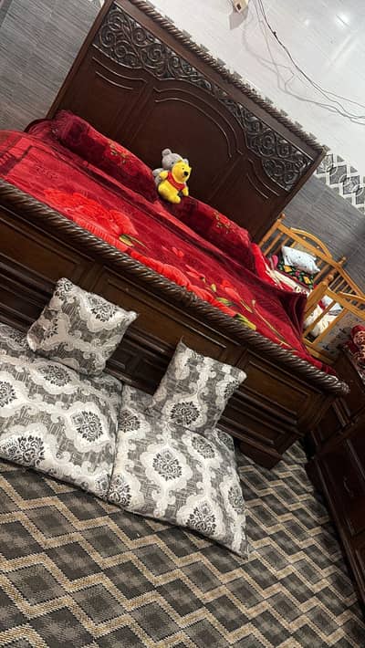 Wooden Bed For Sale Contacts If You Are Interested