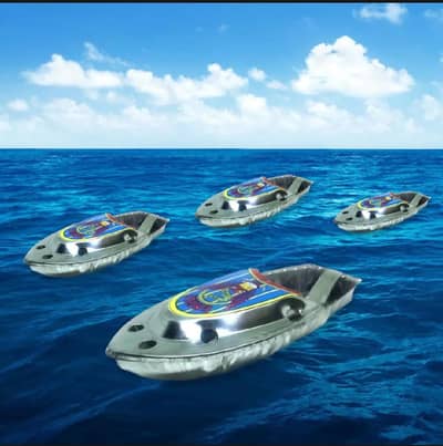 Pack of 1  Putt-Putt Candle Boat For Kids - Candle Boat