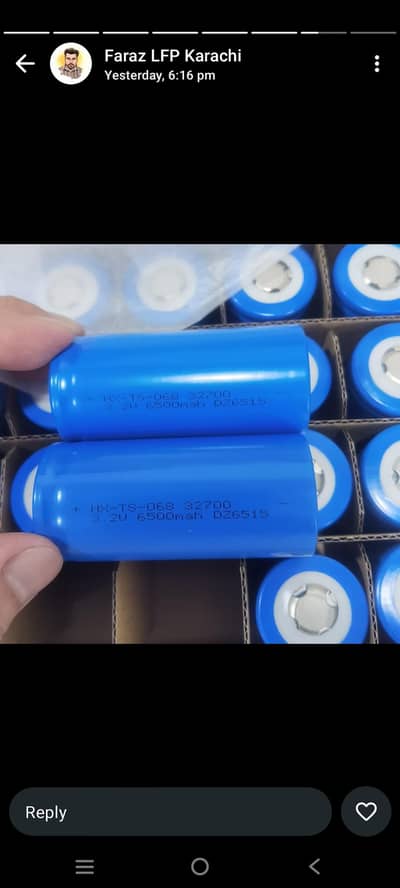 Lithium Iron Phosphate LiFePO4 3.2V 6Ah and 100Ah A Grade Cells