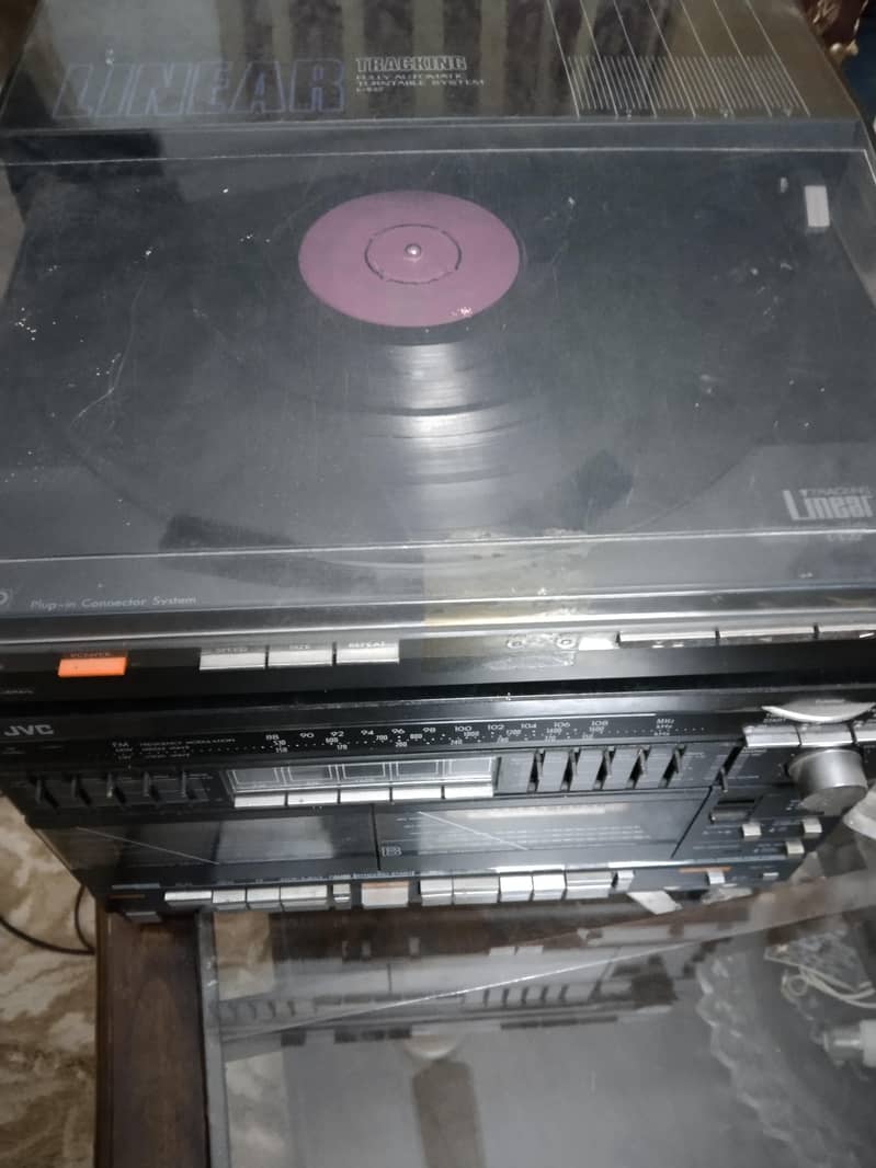 Linear Tracking Turntable JVC 2