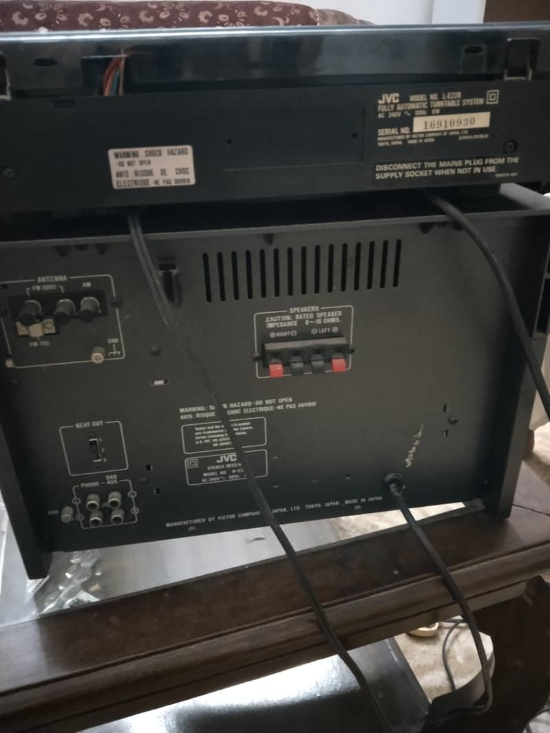 Linear Tracking Turntable JVC 4