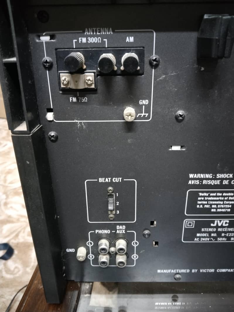 Linear Tracking Turntable JVC 13
