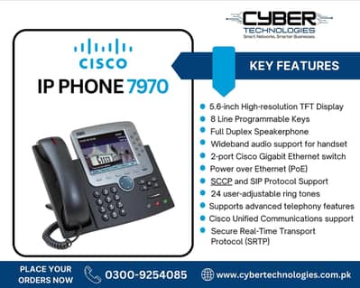 Business IP Phones IP PBX Available - Cisco Grandstream Polycom.