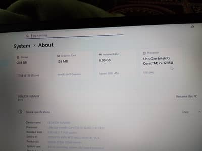 LENOVO Core i5, 12th gen