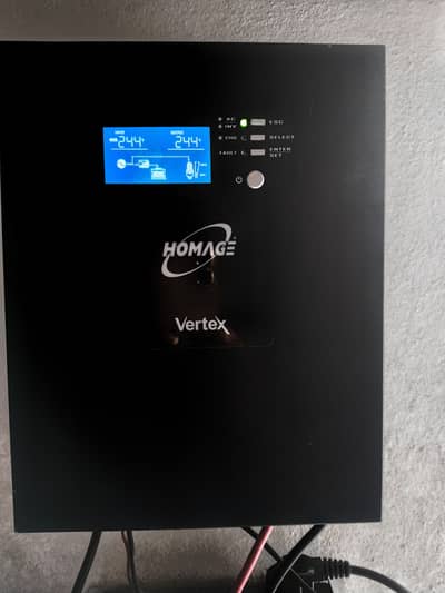 Homage 1.2 kv UPS and solar MPPT 70 amp setup 10/10 condition