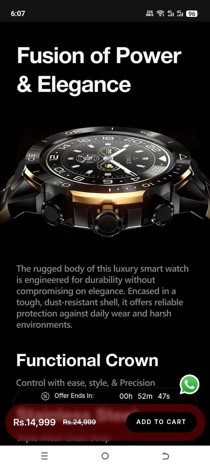 zero Lagacy watch 8
