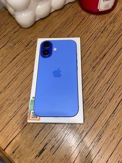 Iphone 16 | PTA | 128-GB | Blue Color | 3-4 Months Warranty