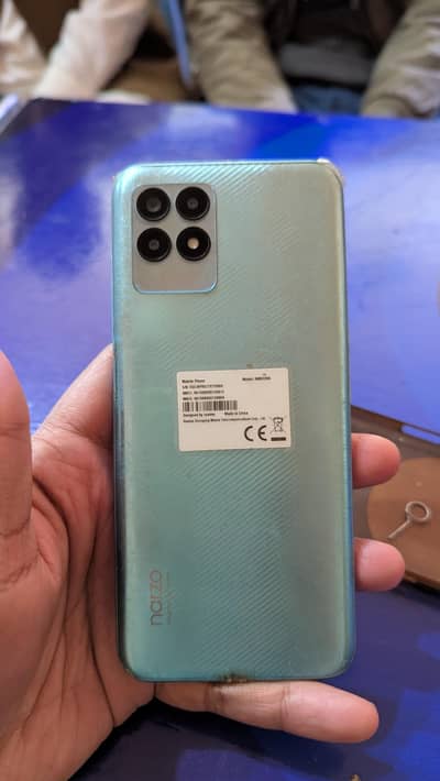 Realme Narzo 50 With box and charger