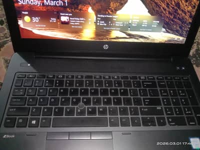 HP Zbook i7 7th Gen 16GB 512GB SSD 4GB Graphic Card- Graphic designing