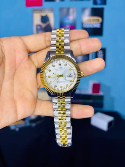 Rolex Yatch Master Blue Rotating Bazel   3300Rs Price