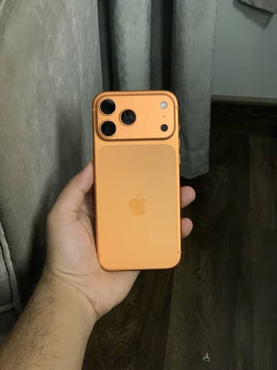 IPHONE 17 Pro max orange colour 256 gb non pta