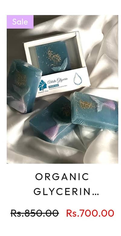 Glamour Glow Organic Soap