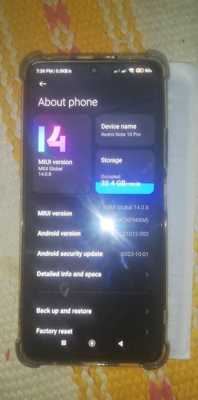 Redmi note 10 pro 128gb