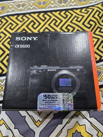 Sony Alpha a6600 Brand new camera Available