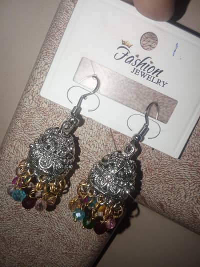 elegant jhumkis