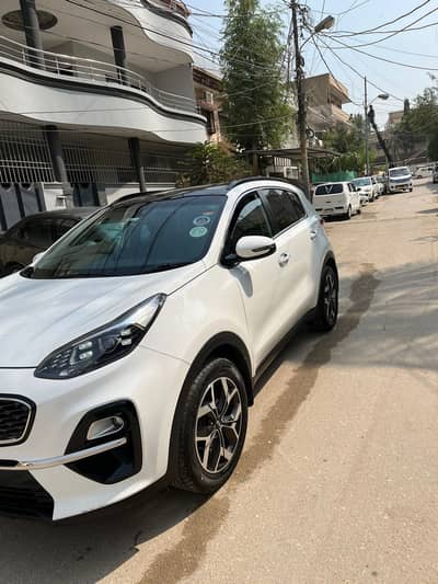 KIA Sportage Model 2020 white full original