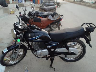 Just buy and ride, no work required. GS150 in 8/10