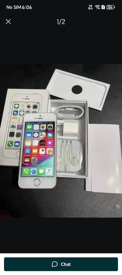 iPhone 5S 64GB PTA approved0303=94=30=357 WhatsApp