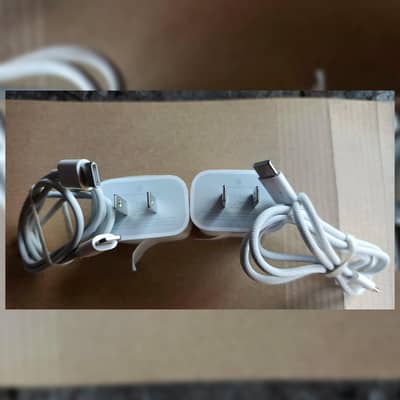 iphone 20w charger with box pulled cable 100% original gurrenty new