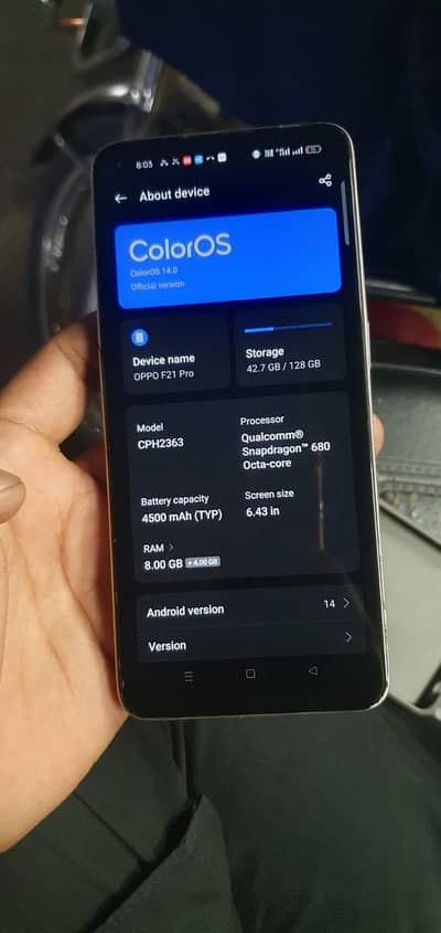 oppo f21pro exchange possible