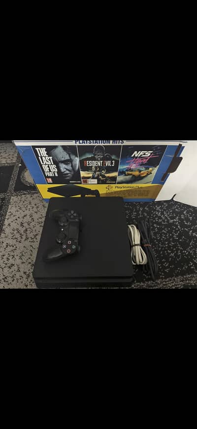 PS4 slim jailbreak 500GB sealed console games installed