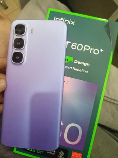 infinix hot 60 pro plus 8 256 with box in warranty 10/10
