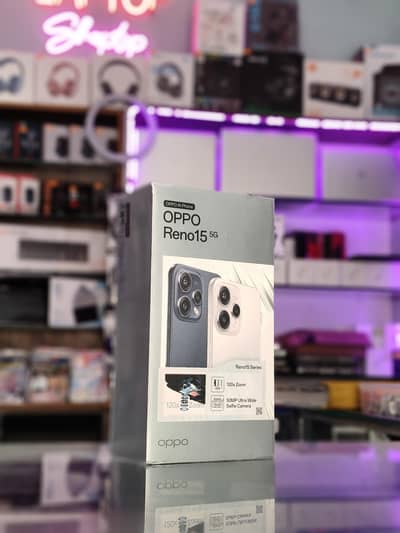 OPPO RENO 15 BOX PACK 12/256 BLUE