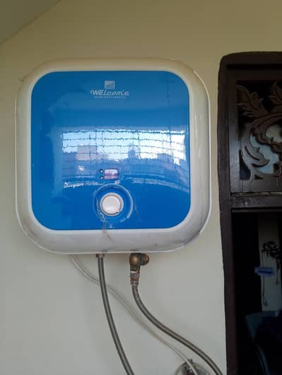 welcom electric gesar 25 letar tank only 5 mint water hot