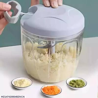 Hand Pull Manual Food Chopper - 1pc for Stylish and efficient Kitchen