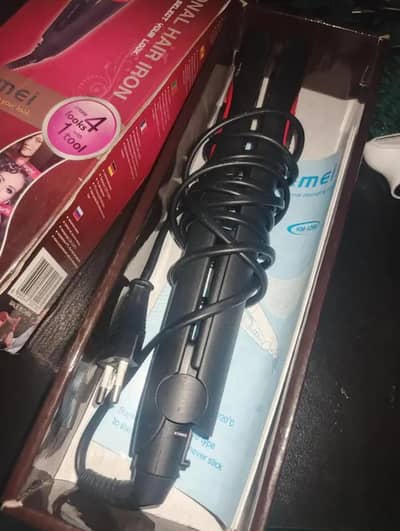 kemei professional hair iron / straightner (imported from Libya)