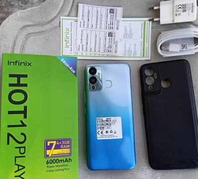 infinix Hot 12 Play,*7GB RaM"Ladys UsE, Lusssshh 10/9.5,*